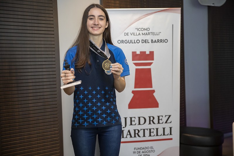 WGM Candela Francisco Guecamburu — Campeona Mundial Juvenil