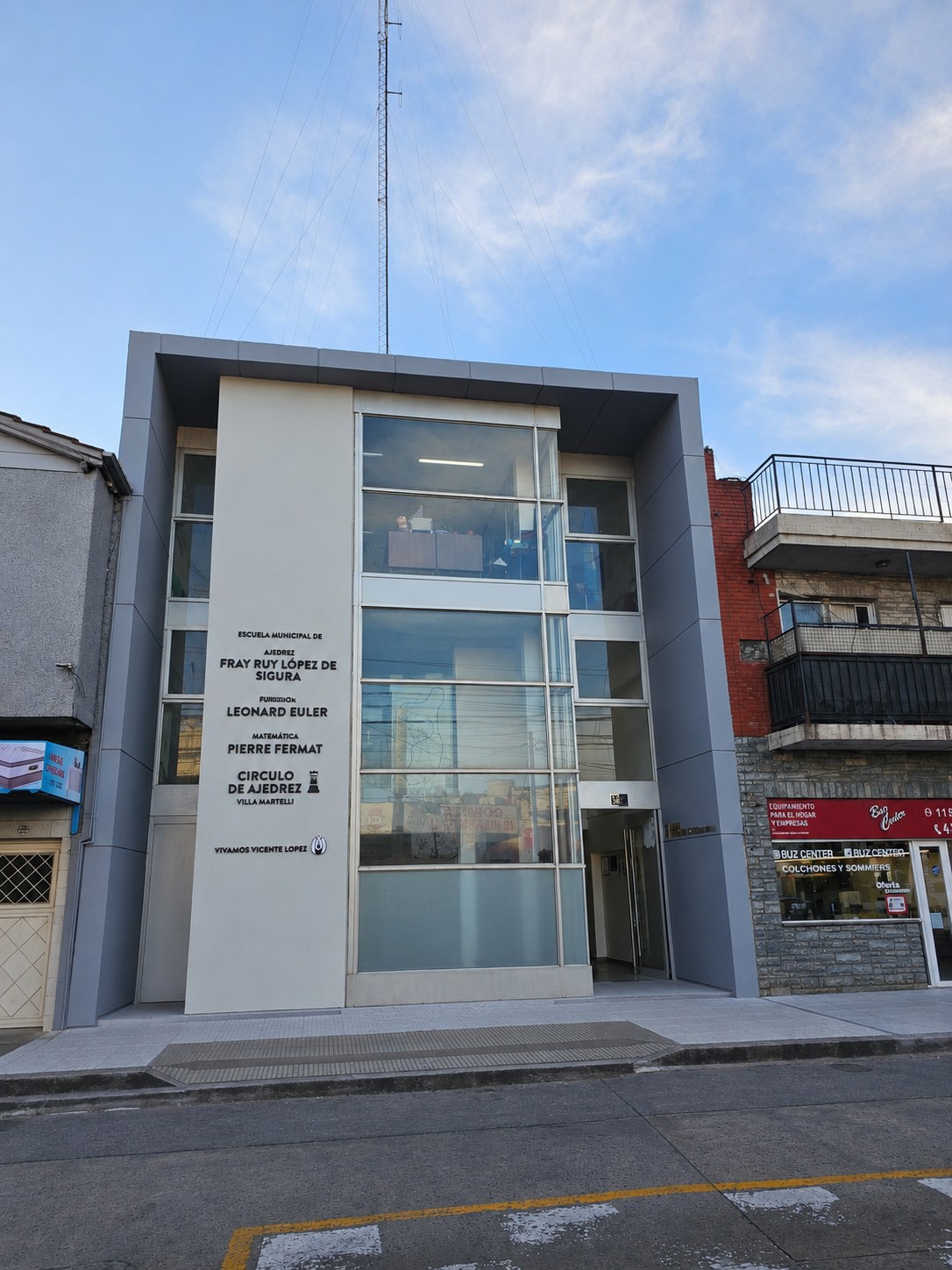 Edificio renovado de Ajedrez Martelli